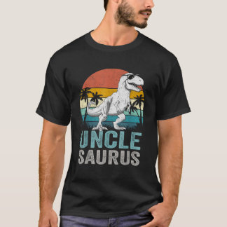 Onkelosaurus T Rex Dinosaur Onkel Saurus Familien  T-Shirt