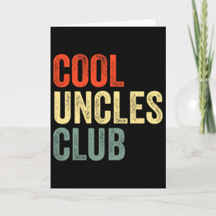 Onkels Hemd Vintage Cooler Onkels Club Lustiger Va Karte