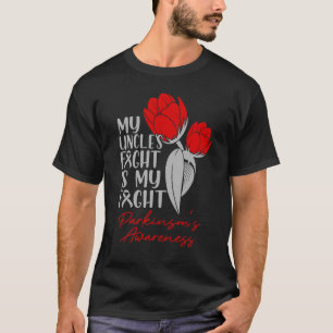 Onkels Kampf Mein Kampf Parkinson's Red Tulip T-Shirt