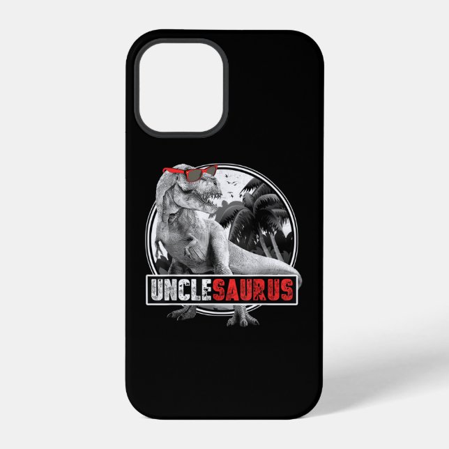 Onkelsaurus Dinosaur Onkel Saurus iPhone Hülle (Rückseite)