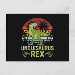 OnkelTyrannosaurus Rex Cooles Retro-Design für D Postkarte