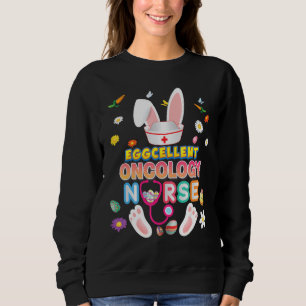 Onkologie Krankenschwester Ausgezeichnetes Ostern Sweatshirt