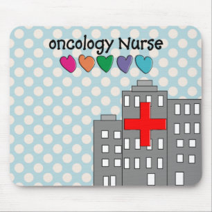 Onkologie-Krankenschwester-Geschenk-einzigartiger Mousepad