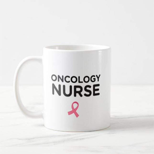 Onkologie-Krankenschwester Kaffeetasse (Links)