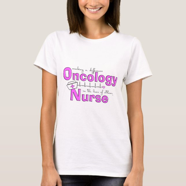 Onkologie-Krankenschwester-T - Shirt (Vorderseite)