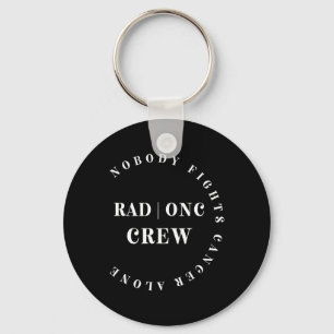 Onkologie Radiation Nurse Crew T-Shirt Pädiatrisch Schlüsselanhänger