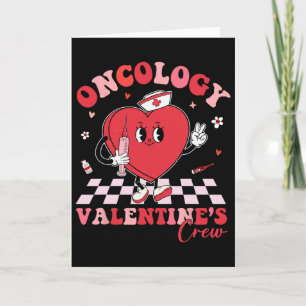 Onkologie Valentins Herz Krebs Krankenschwester Cr Karte