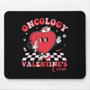 Onkologie Valentinstag Herz Krebs Krankenschwester Mousepad