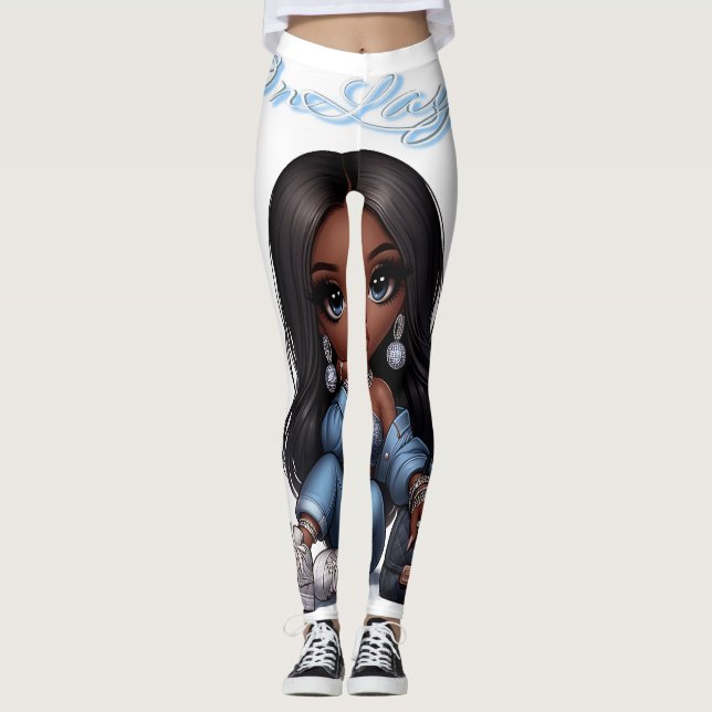 OnLaye1 Baddie Jean Diva Leggings (Vorderseite)