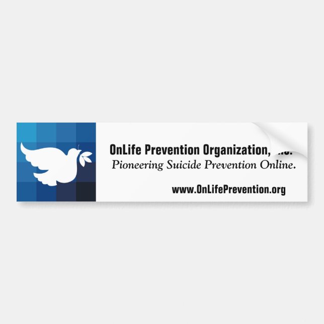 OnLife Autoaufkleber (Vorne)