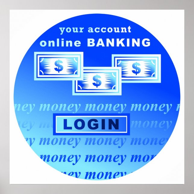 Online-Banking Poster (Vorne)