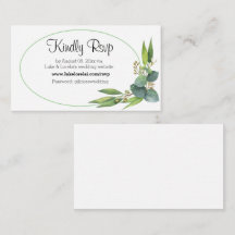 Online Dinner Hochzeit RSVP
