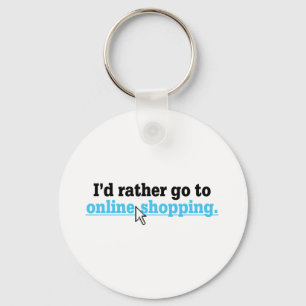 Online-Einkauf Schlüsselanhänger