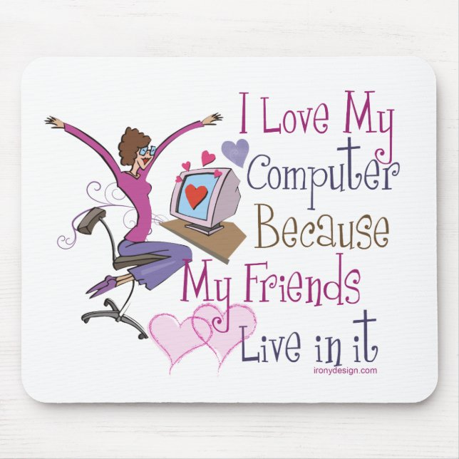 Online Friends Mousepads (Vorne)