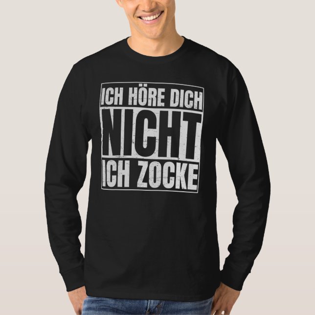 Online-Gamer für Computerfreak T-Shirt (Vorderseite)