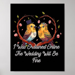 Online-Hochzeit wird gut funktionieren Poster