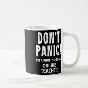 Online-Lehrer Kaffeetasse