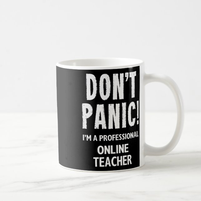 Online-Lehrer Kaffeetasse (Rechts)