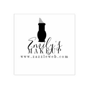 Online-Make-up-Produkte-Boutique-Logo   Gummistempel