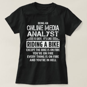 Online Media Analyst T-Shirt