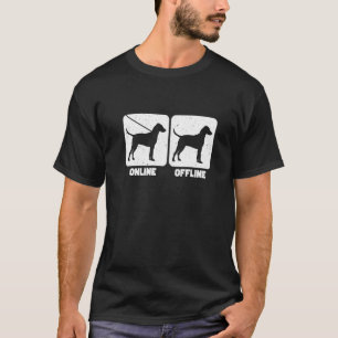 Online Offline American Leopard Hound T-Shirt