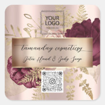 Online Shop QRCode Logo Foto Produkt Rose