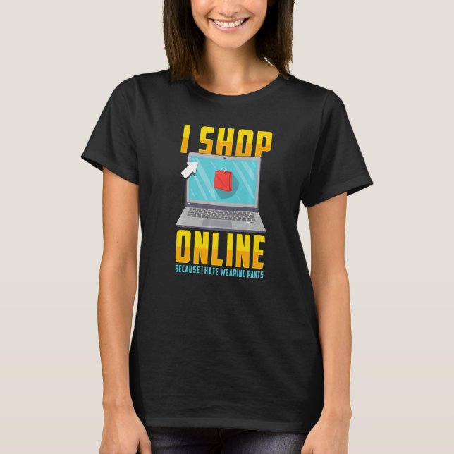 Online-Shopping-Angebot - Online-Shop T-Shirt (Vorderseite)
