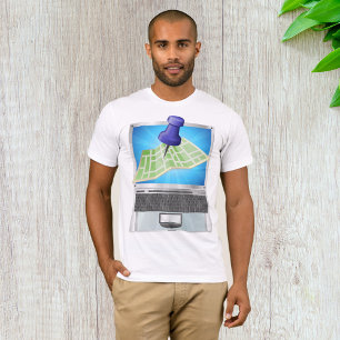 Online Street Map Mens T - Shirt