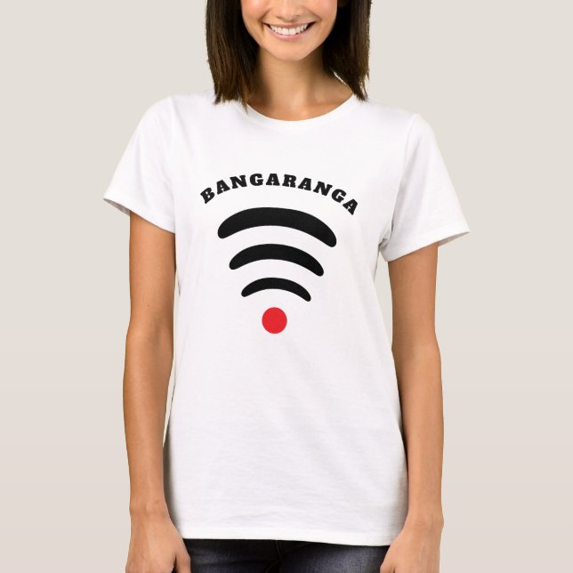 Online T-Shirt Text Bangaranga (Vorderseite)