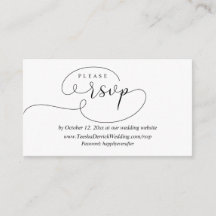 Online-UAWG, moderne Hochzeitskarte
