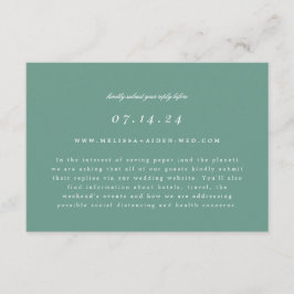 Online-UAWG und Info-Karte für einfache Zweigstell Save The Date