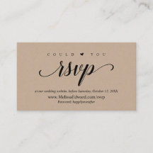 Online-UAWG-Website: Rustic Brown Kraft