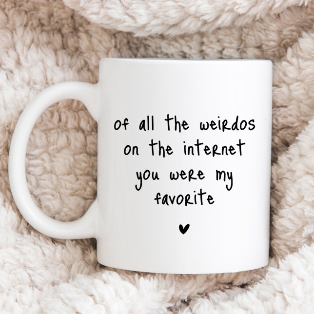 Online Verabred Match Funny Girlfriend Kaffeetasse (Von Creator hochgeladen)