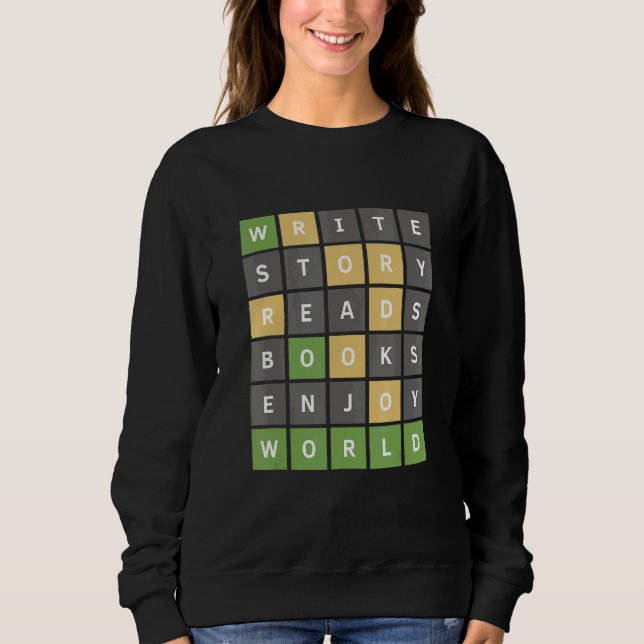 Online Word Game Sweatshirt (Vorderseite)