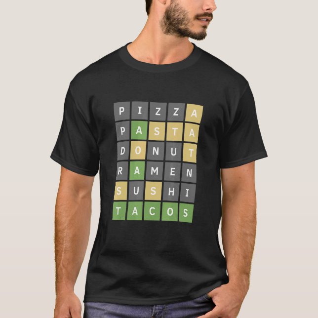 Online-Word-Spiel 1 T-Shirt (Vorderseite)