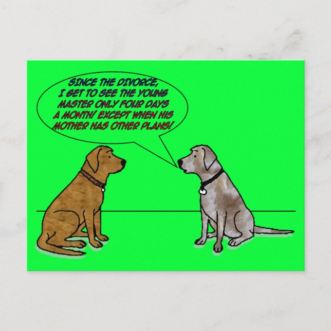 Only Get to See The Young Master, Unless... Postkarte (Vorderseite)