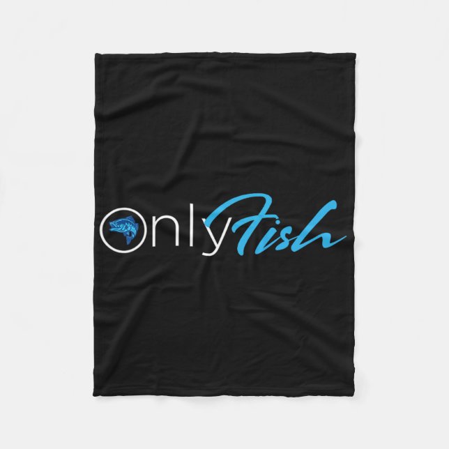 Onlyfish Fishing T-Shirt  Fleecedecke (Vorderseite)