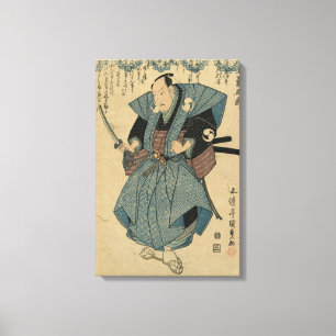 Onoe Kikugoro III - Schauspieler circa 1824-1830 V Leinwanddruck