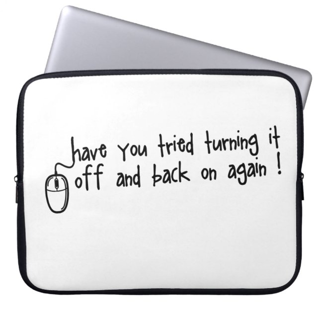 ONOFF DURCH EKLEKTIX LAPTOPSCHUTZHÜLLE (Vorderseite)