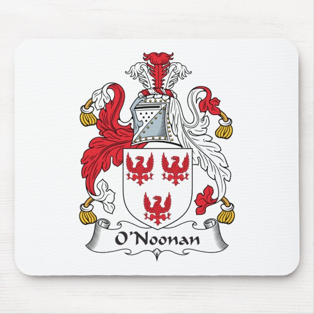 O'Noonan Familienwappen Mousepad (Vorne)
