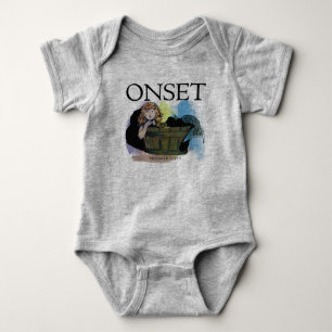 Onset Mermaid Barrel Baby Bodysuit Strampler