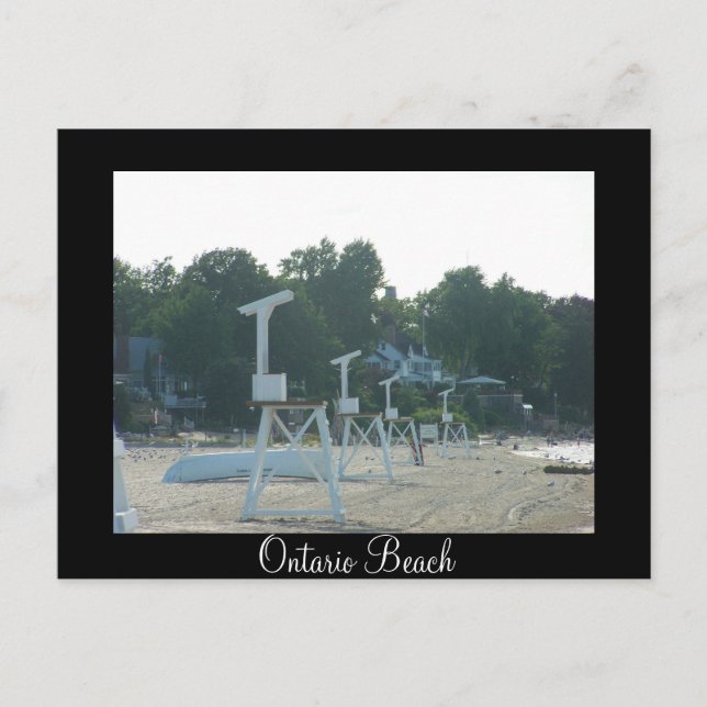 Ontario Beach Postkarte (Vorderseite)