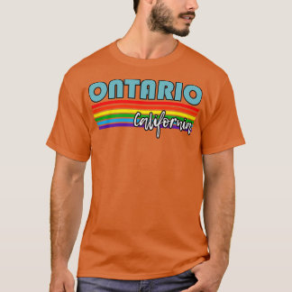 Ontario California Pride Ontario LGBT Geschenk LGB T-Shirt