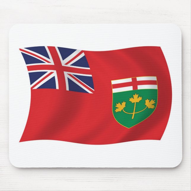 Ontario Flag Mousepad (Vorne)