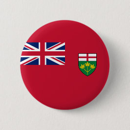 Ontario-Flagge Button