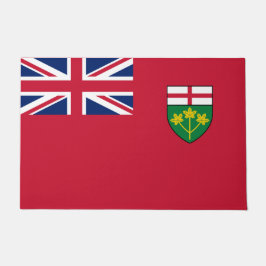 Ontario-Flagge Fußmatte
