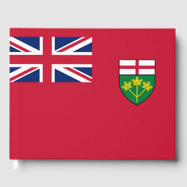 Ontario-Flagge Gästebuch