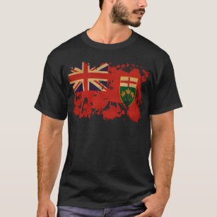Ontario-Flagge T-Shirt
