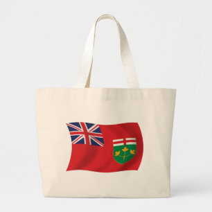 Ontario-Flagge Tragetasche
