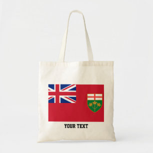 Ontario-Flagge Tragetasche